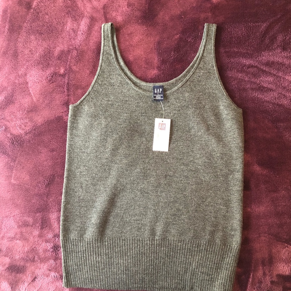 Gap 100% merino wool camisole.